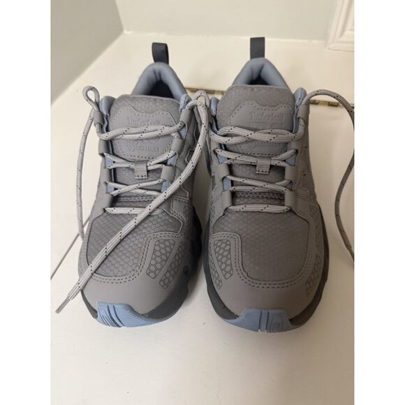 NEW Women's Timberland PRO Composite Toe Work Sneaker Gray Blue 7 Wide $125 [jb] - Picture 10 of 15